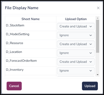 Select Excel Worksheet